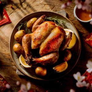 [De'Vour] Roasted Chicken (1.2kg) (Cooked)